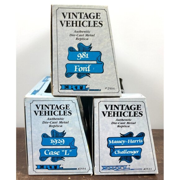 Ertl Massey-Harris Challenger Case L Ford 981 Tractor Diecast 1/43 Lot of 3 NIB - Picture 8 of 9